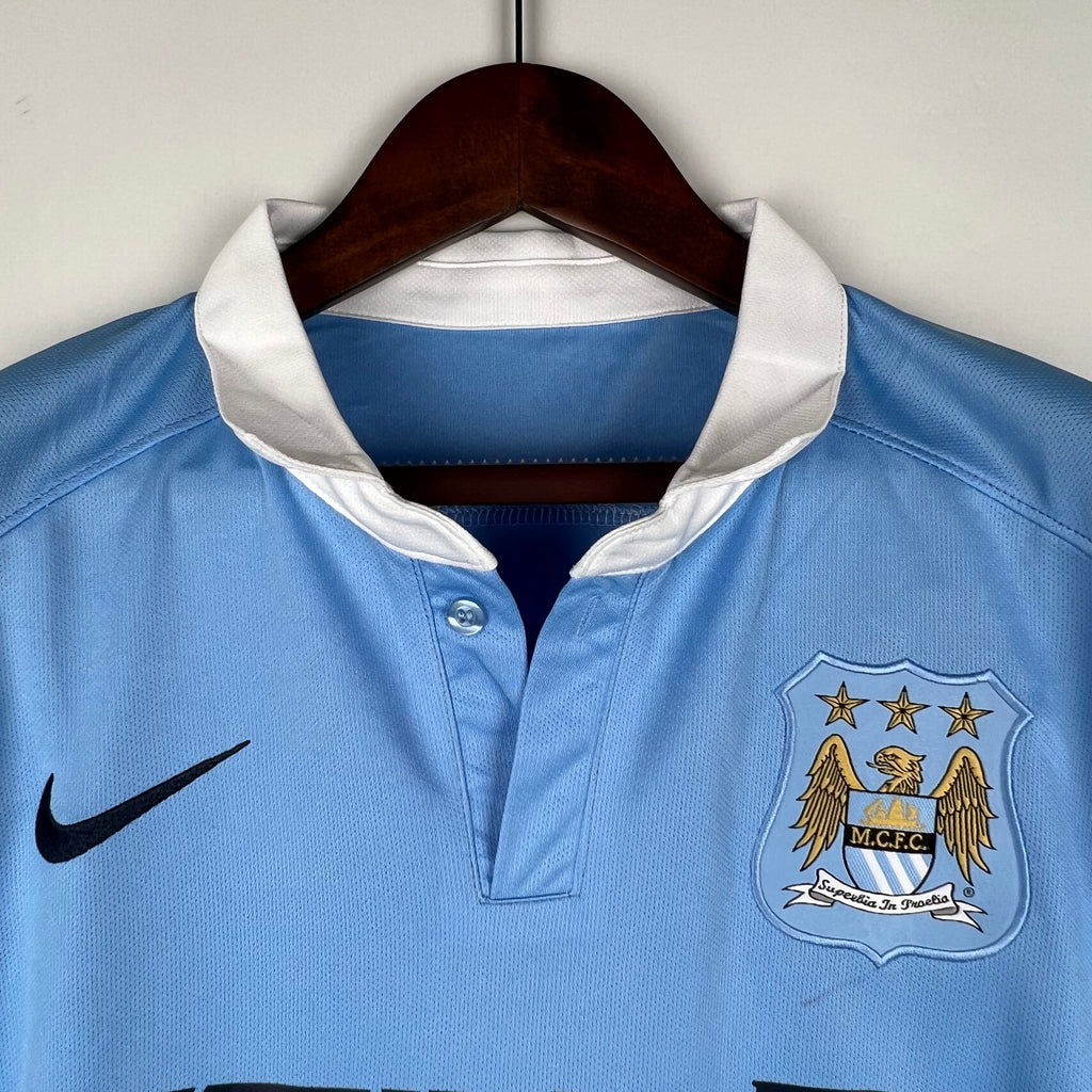 Manchester City retro home shirt 2015-16