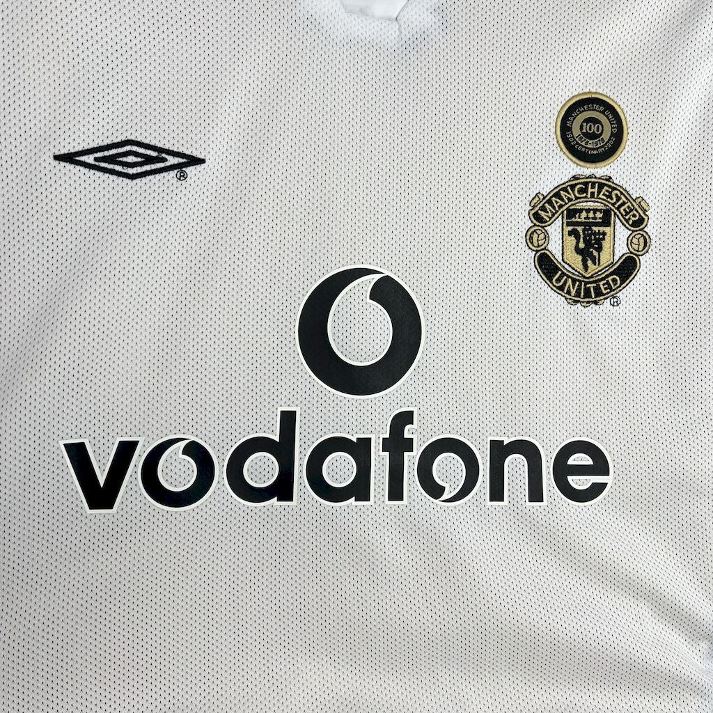 Manchester United retro century shirt 2001-02