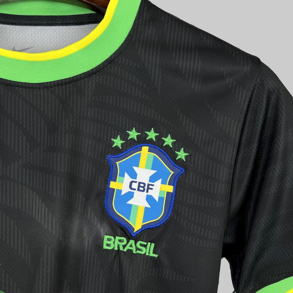 Brazil black and yellow pigeon shirt 2025-26