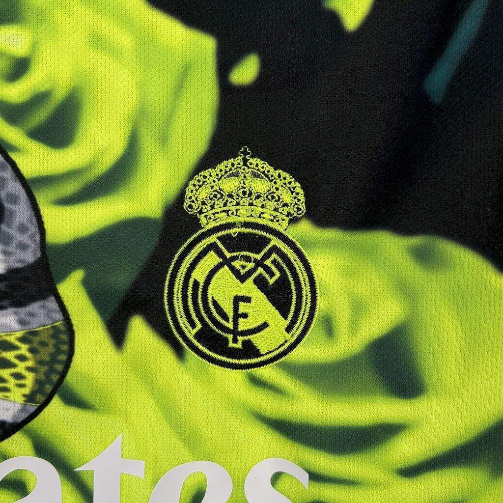 Real Madrid green snake shirt 2024-25