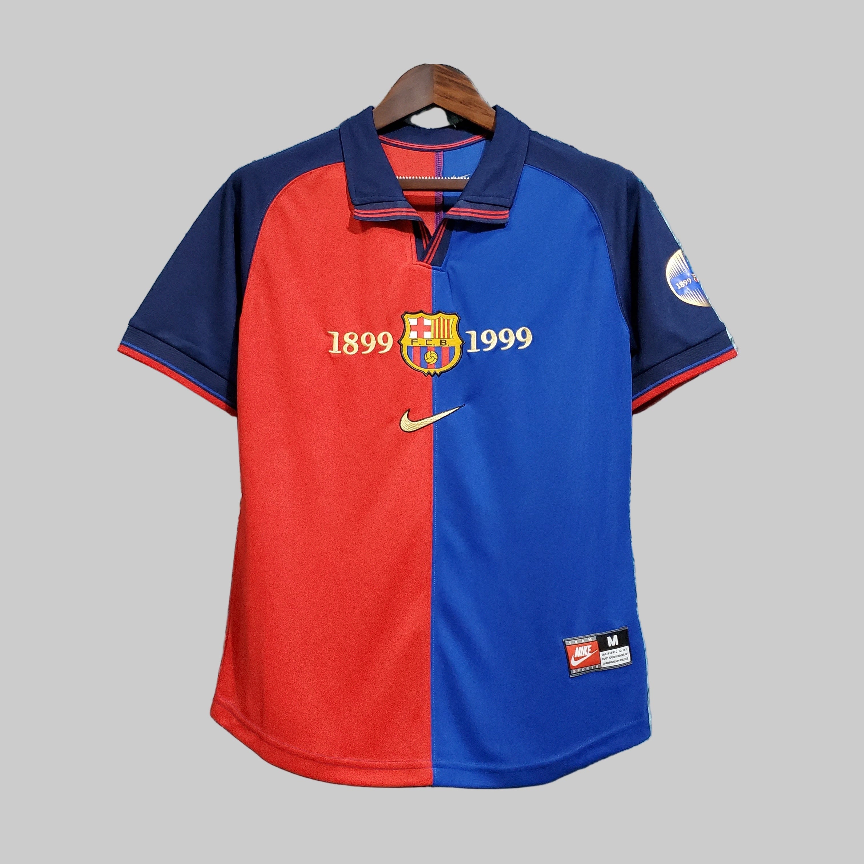 Barcelona retro 100 anniversary shirt 1999