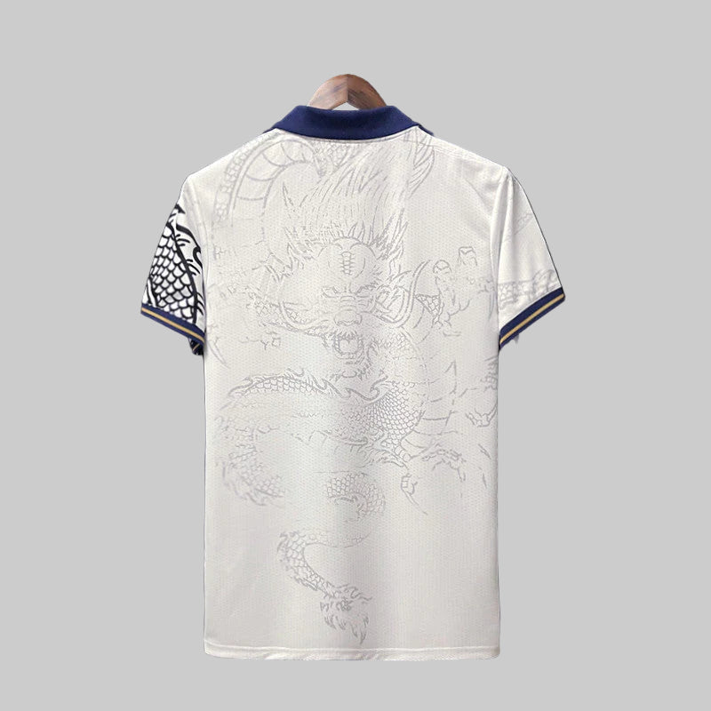 Real Madrid white dragon shirt 2023-24