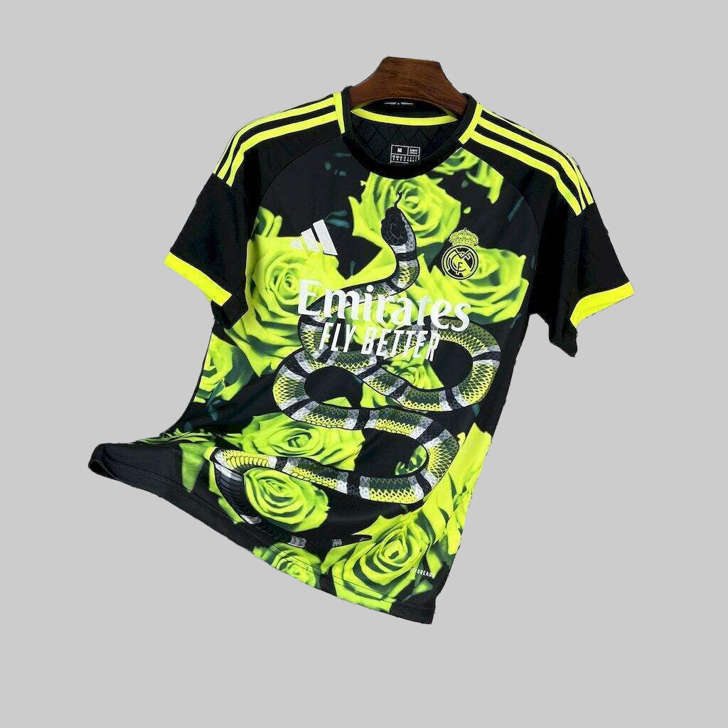 Real Madrid green snake shirt 2024-25