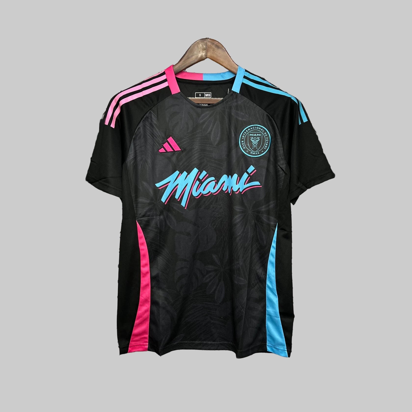 Inter Miami blue and pink shirt 2024-25