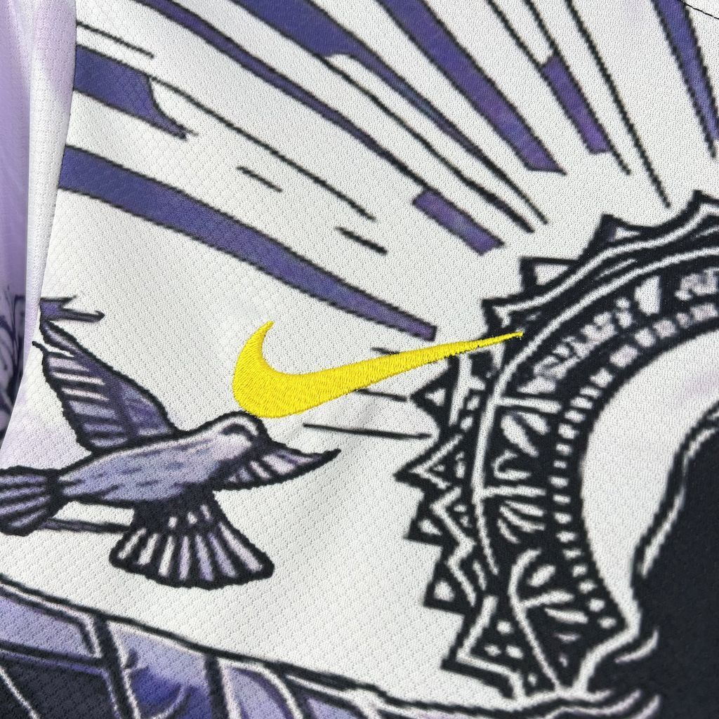 Brazil dark purple jesus the redeemer shirt 2025-26