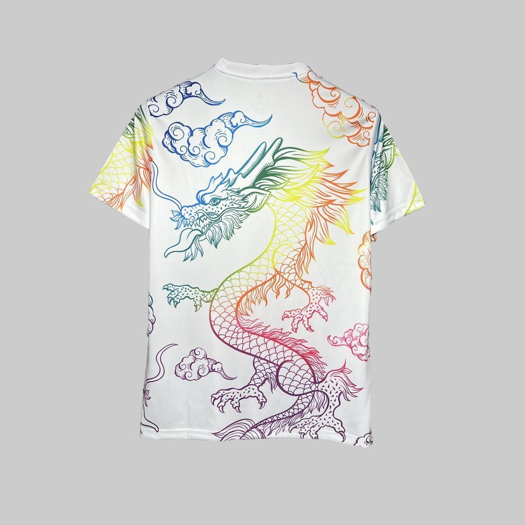 Real Madrid colored dragon shirt 2024-25