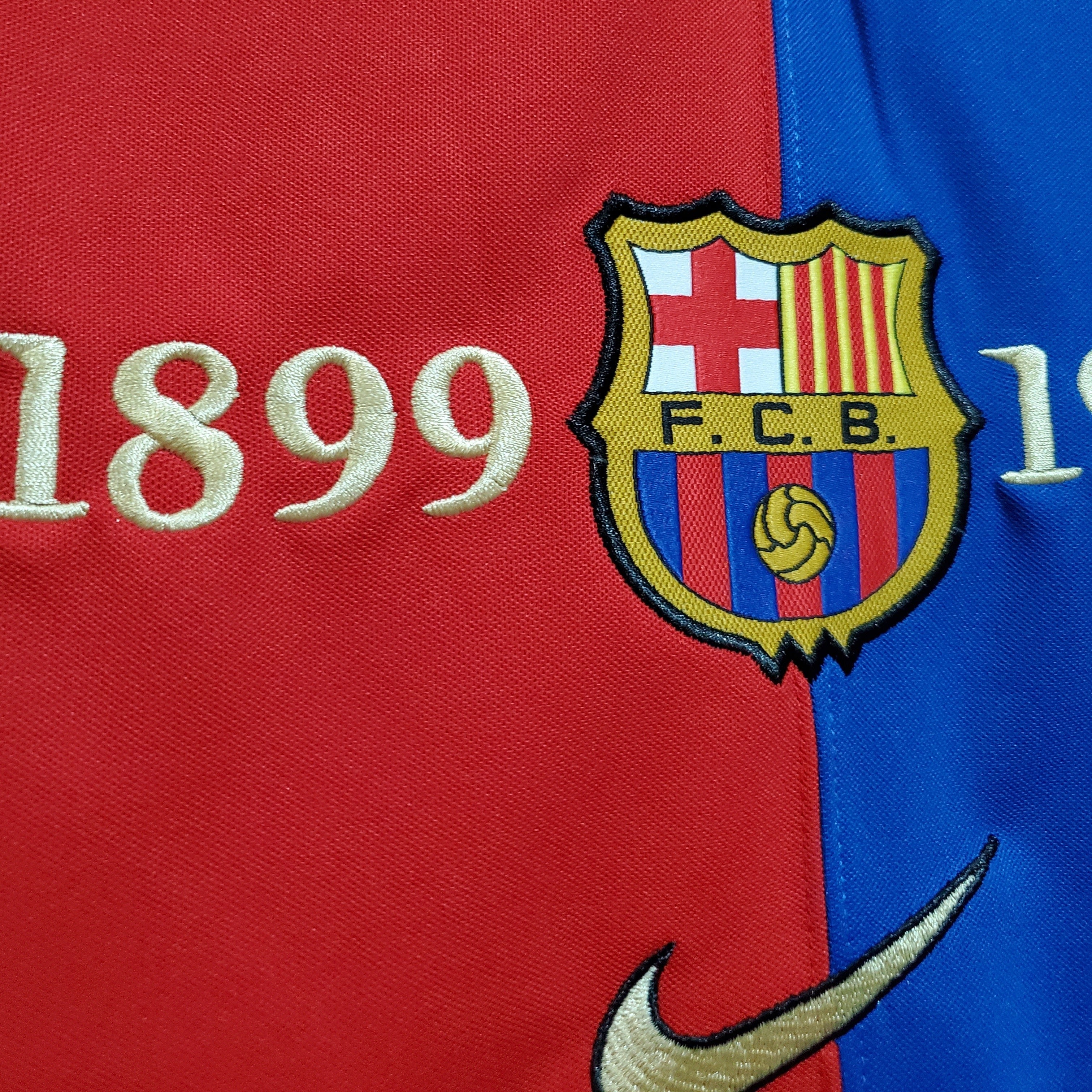 Barcelona retro 100 anniversary shirt 1999