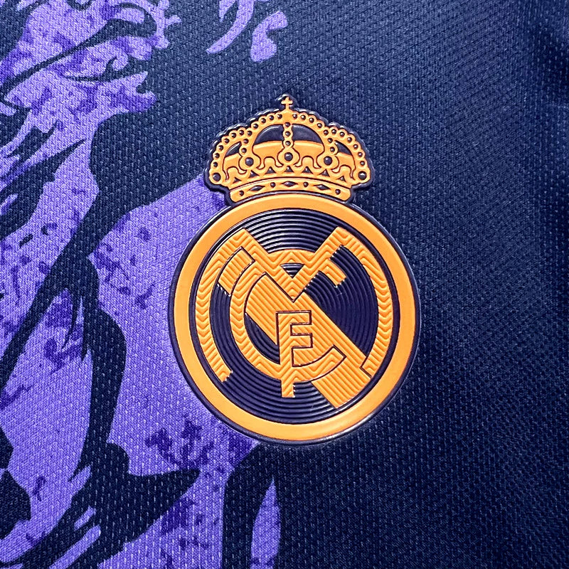 Real Madrid purple dragon shirt 2023-24