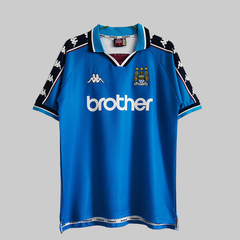 Manchester City retro home shirt 1997-99