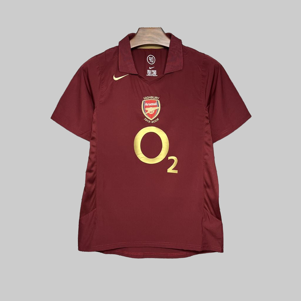 Arsenal retro home shirt 2005-06