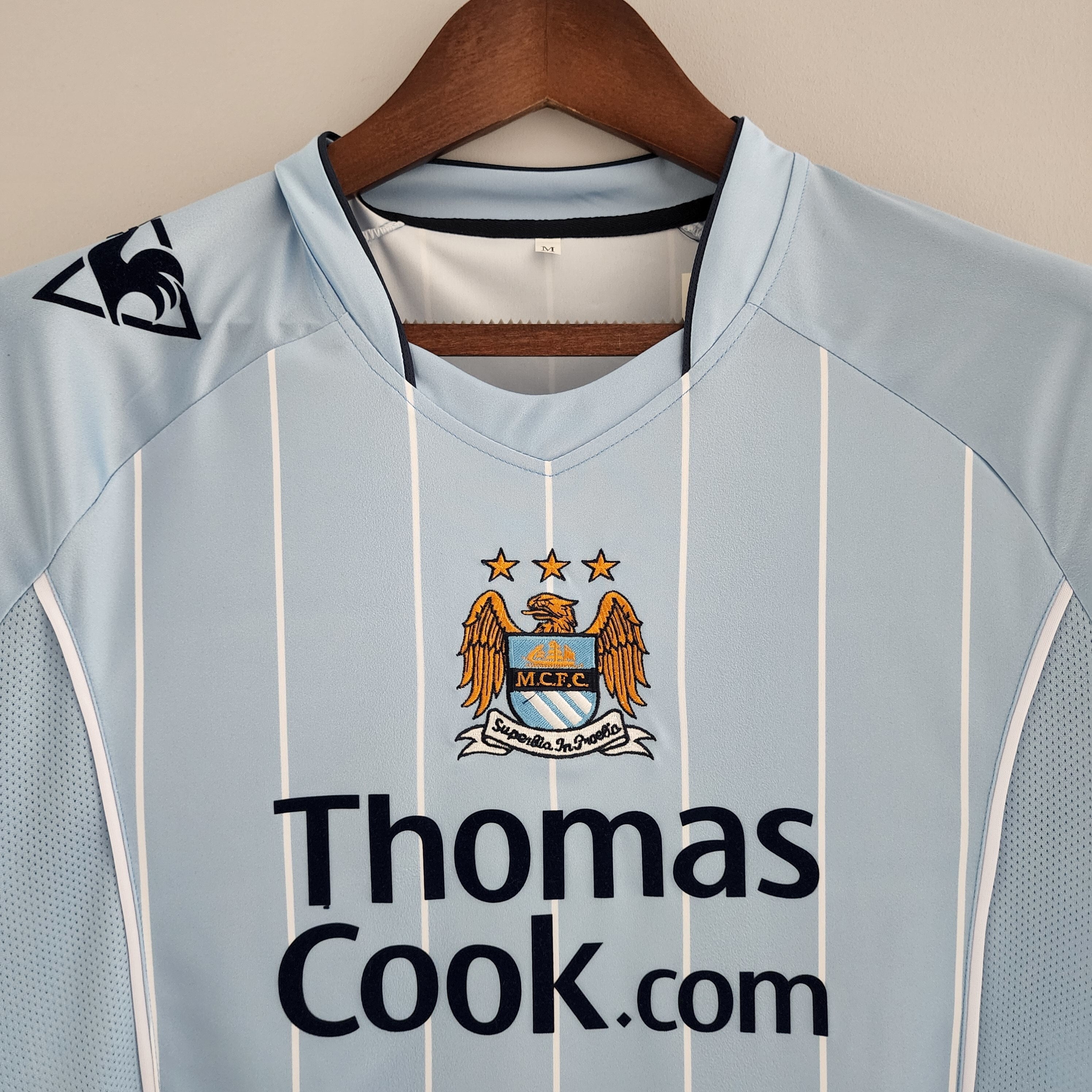 Manchester City retro home shirt 2008-09