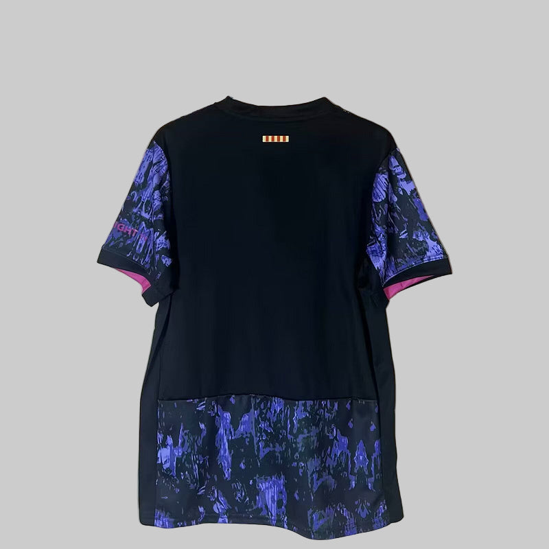 FC Barcelona purple camoflague shirt 2025-26