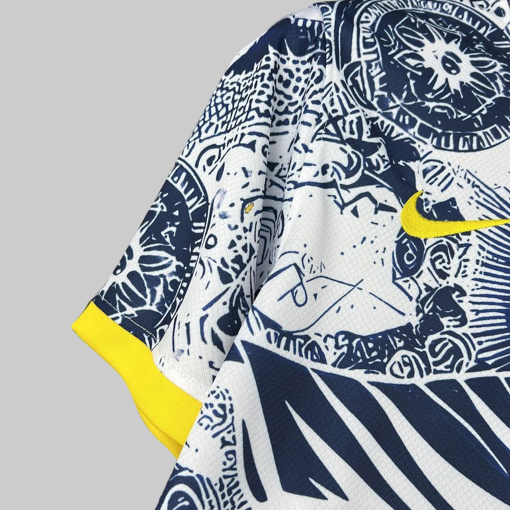 Brazil blue and white jesus the redeemer shirt 2025-26