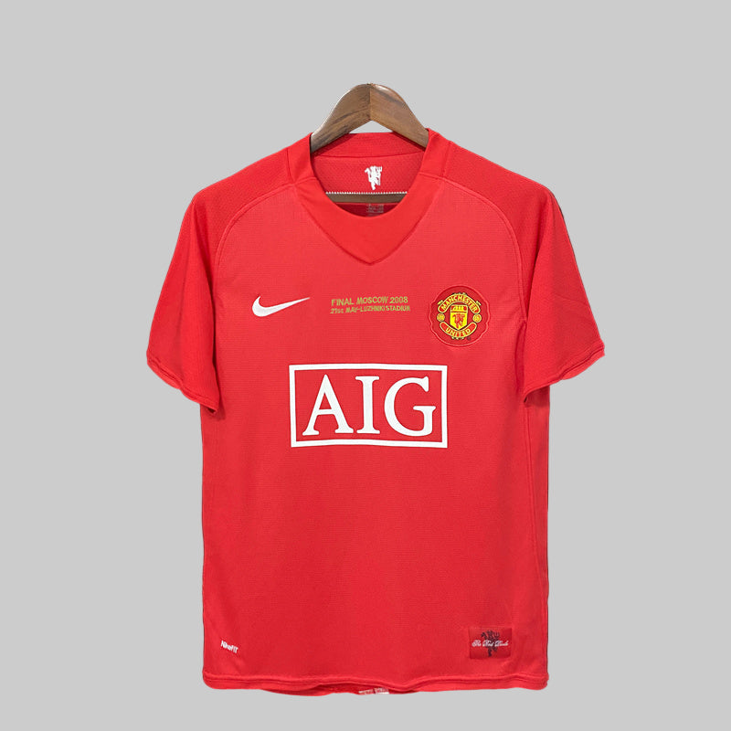Manchester United retro home shirt 2007-08