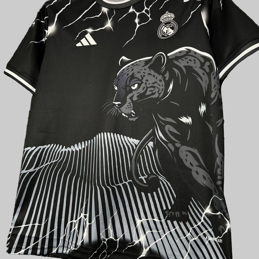 Real Madrid black panther shirt 2024-25