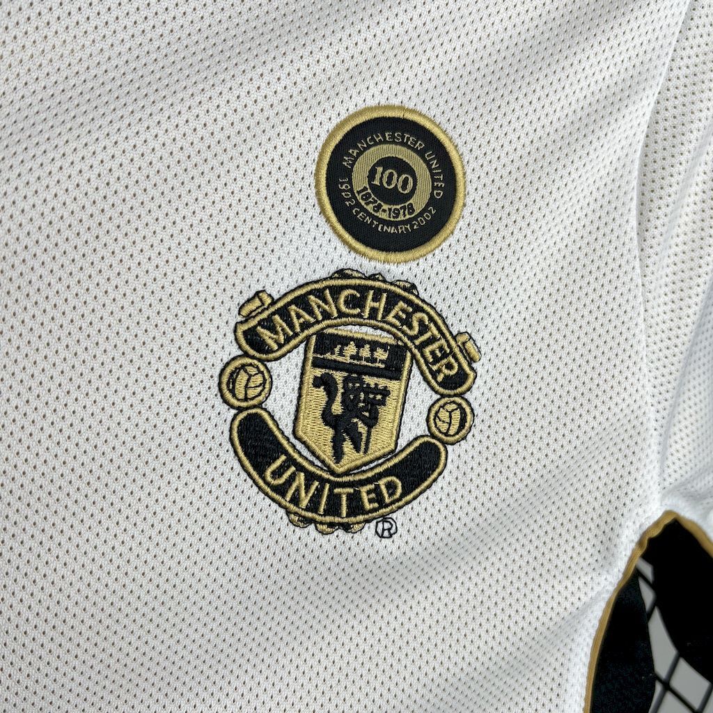 Manchester United retro century shirt 2001-02