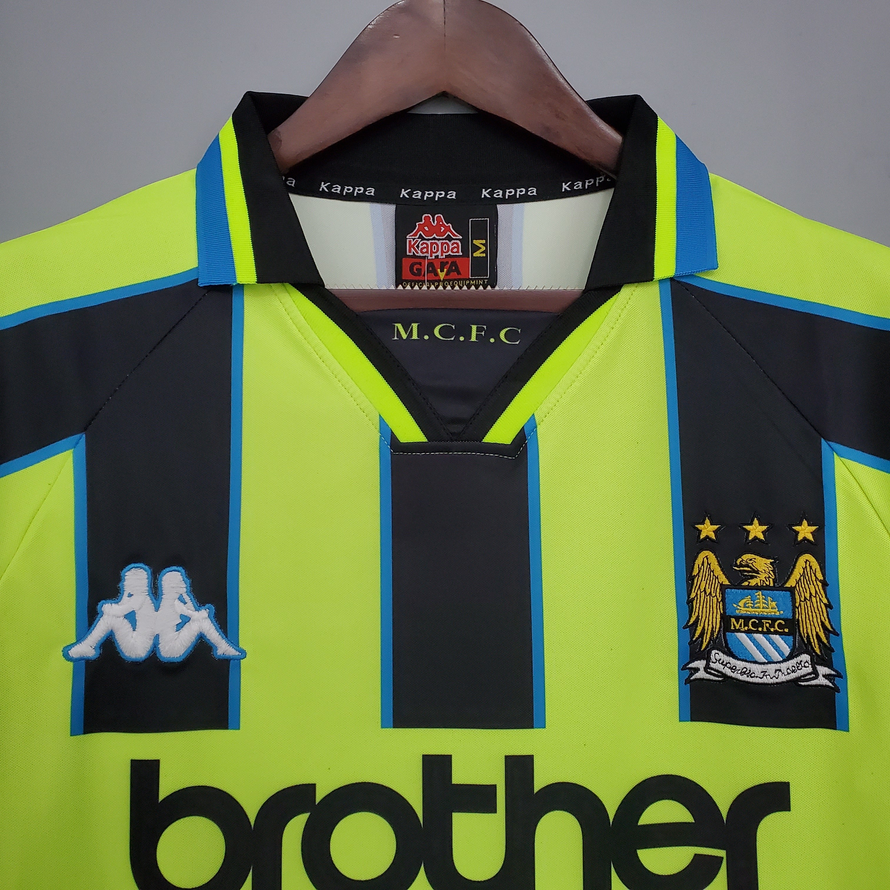 Manchester City retro away shirt 1998-99
