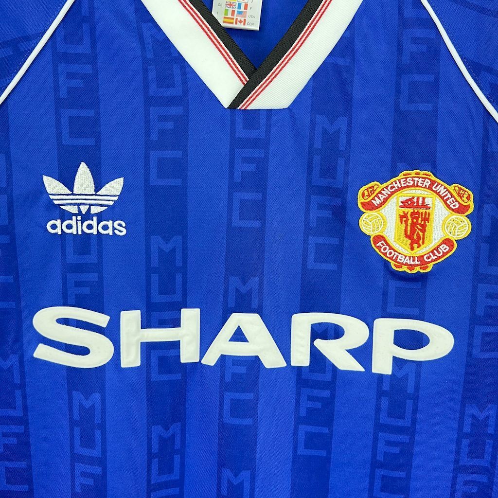 Manchester United retro away shirt 1988-89