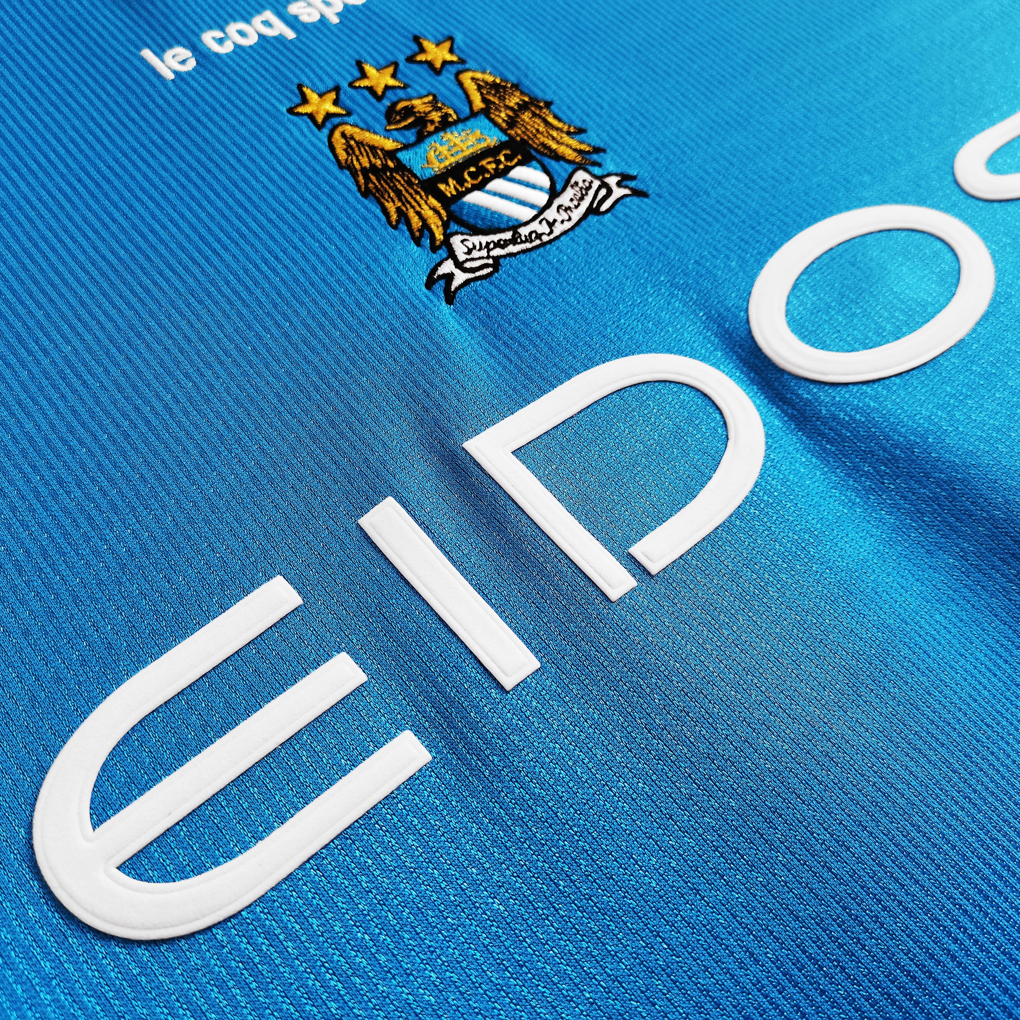 Manchester City retro home shirt 1999-01