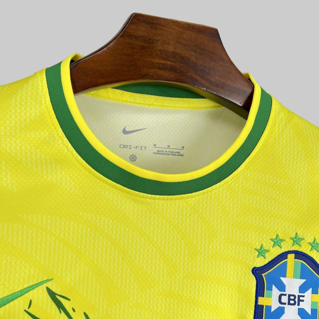 Brazil yellow pigeon shirt 2025-26