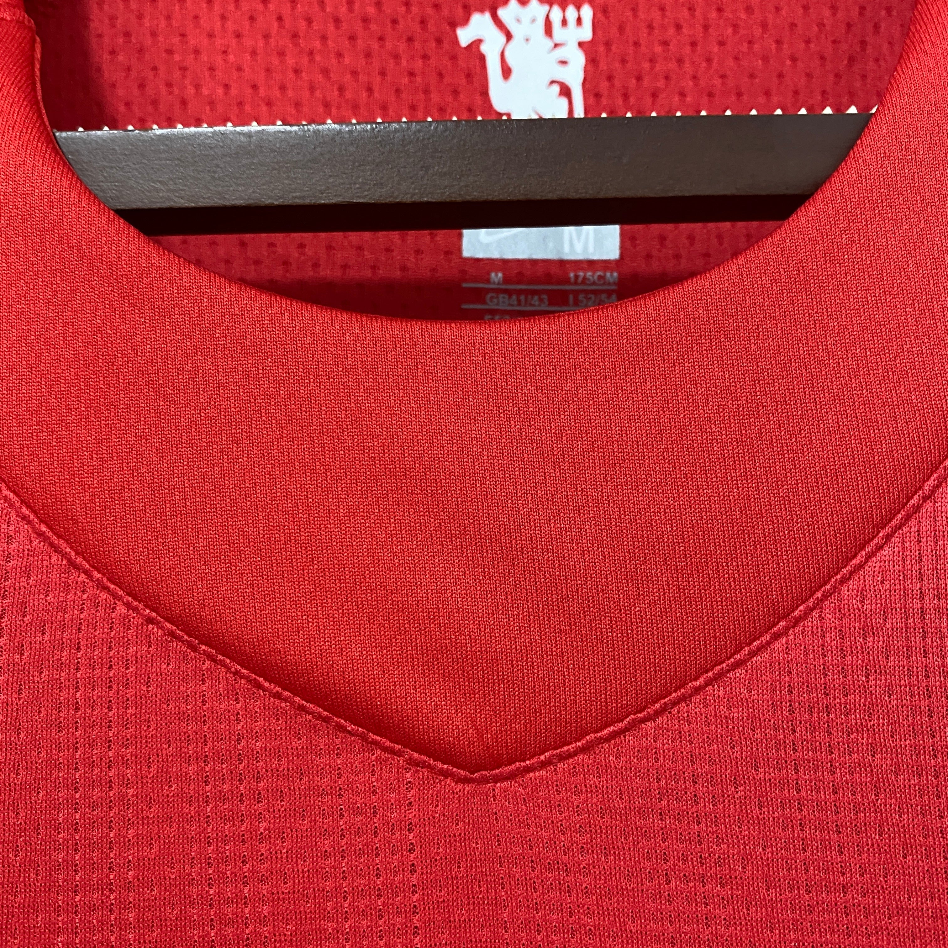 Manchester United retro home shirt 2007-08