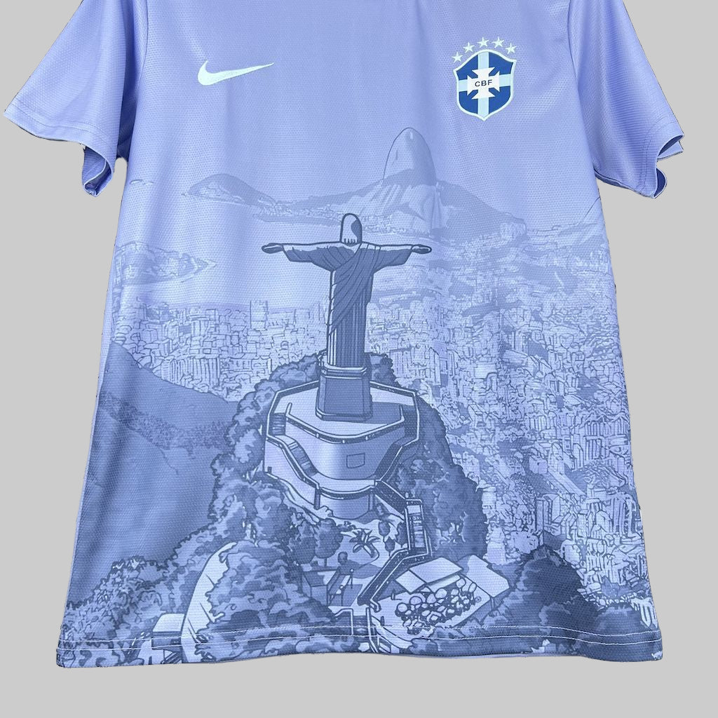 Brazil light purple jesus shirt 2025-26