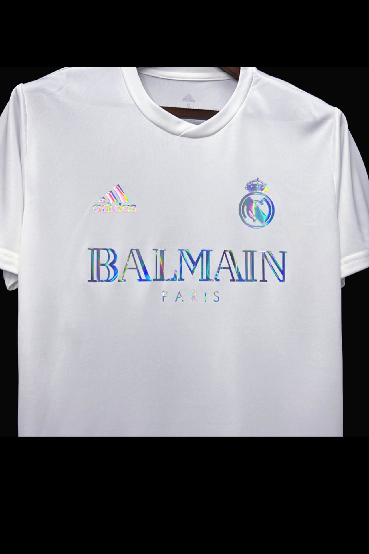 White Real Madrid Balmain Shirt