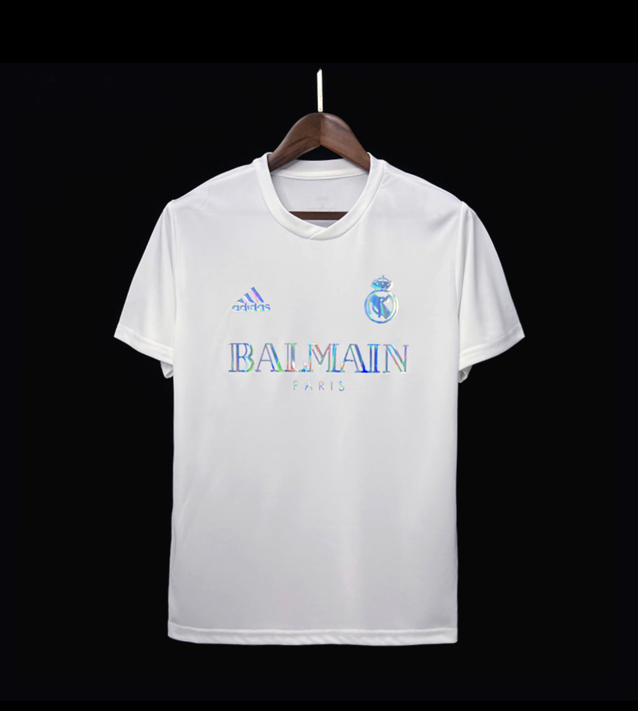 White Real Madrid Balmain Shirt