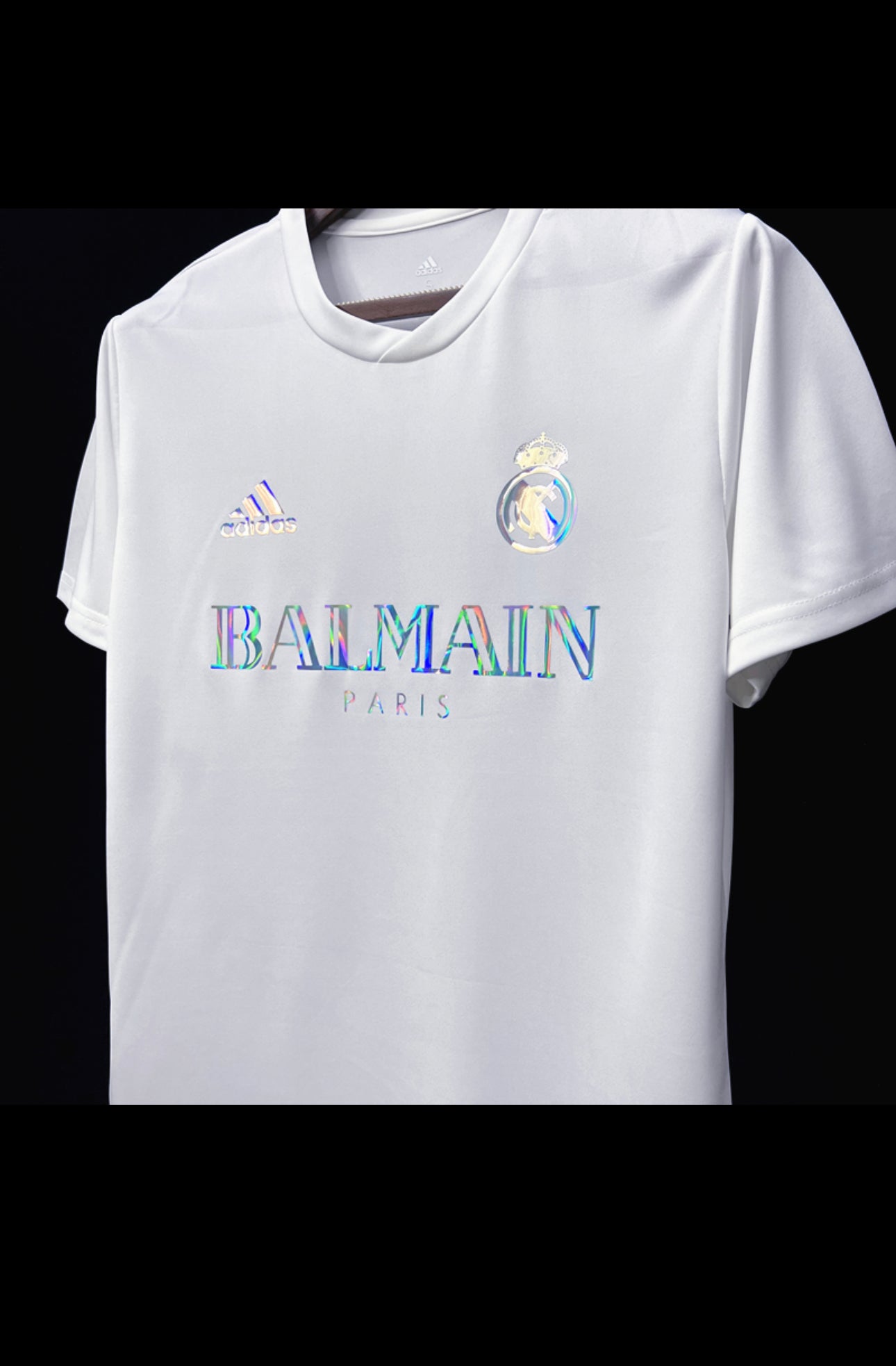 White Real Madrid Balmain Shirt