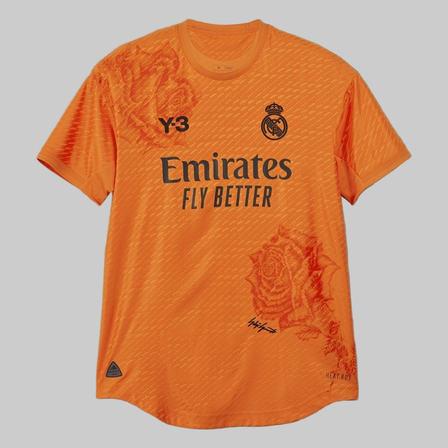 Real Madrid Y-3 orange shirt 2023-24
