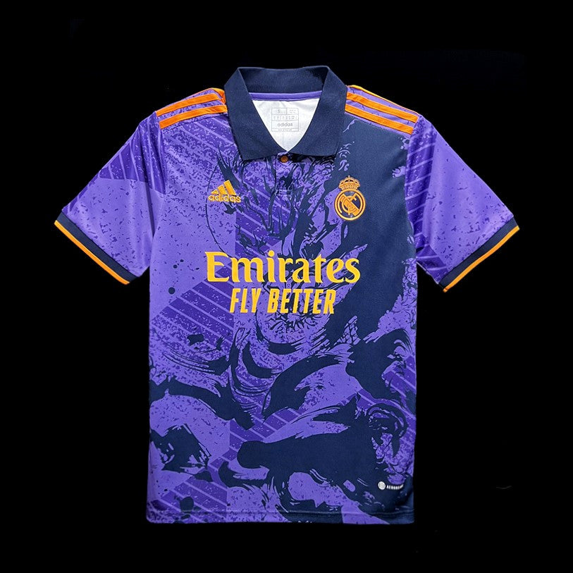 Real Madrid Special Shirt: Purple Dragon