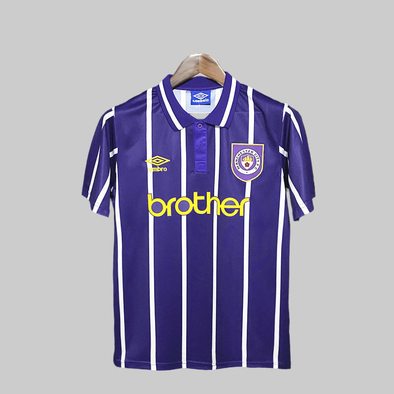 Manchester City retro away shirt 1992-93