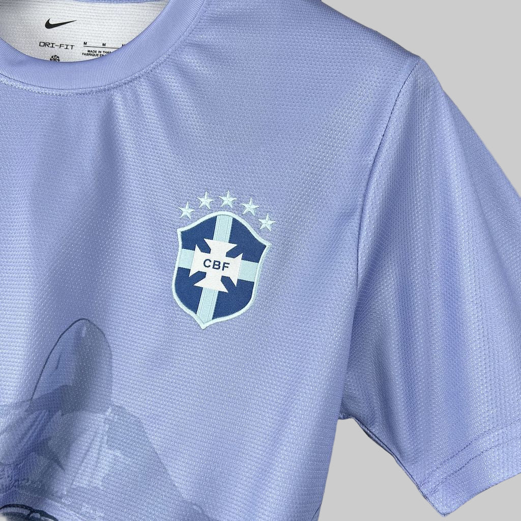 Brazil light purple jesus shirt 2025-26