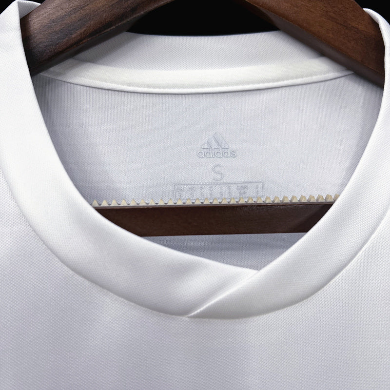 Real Madrid white balmain shirt 2023-24