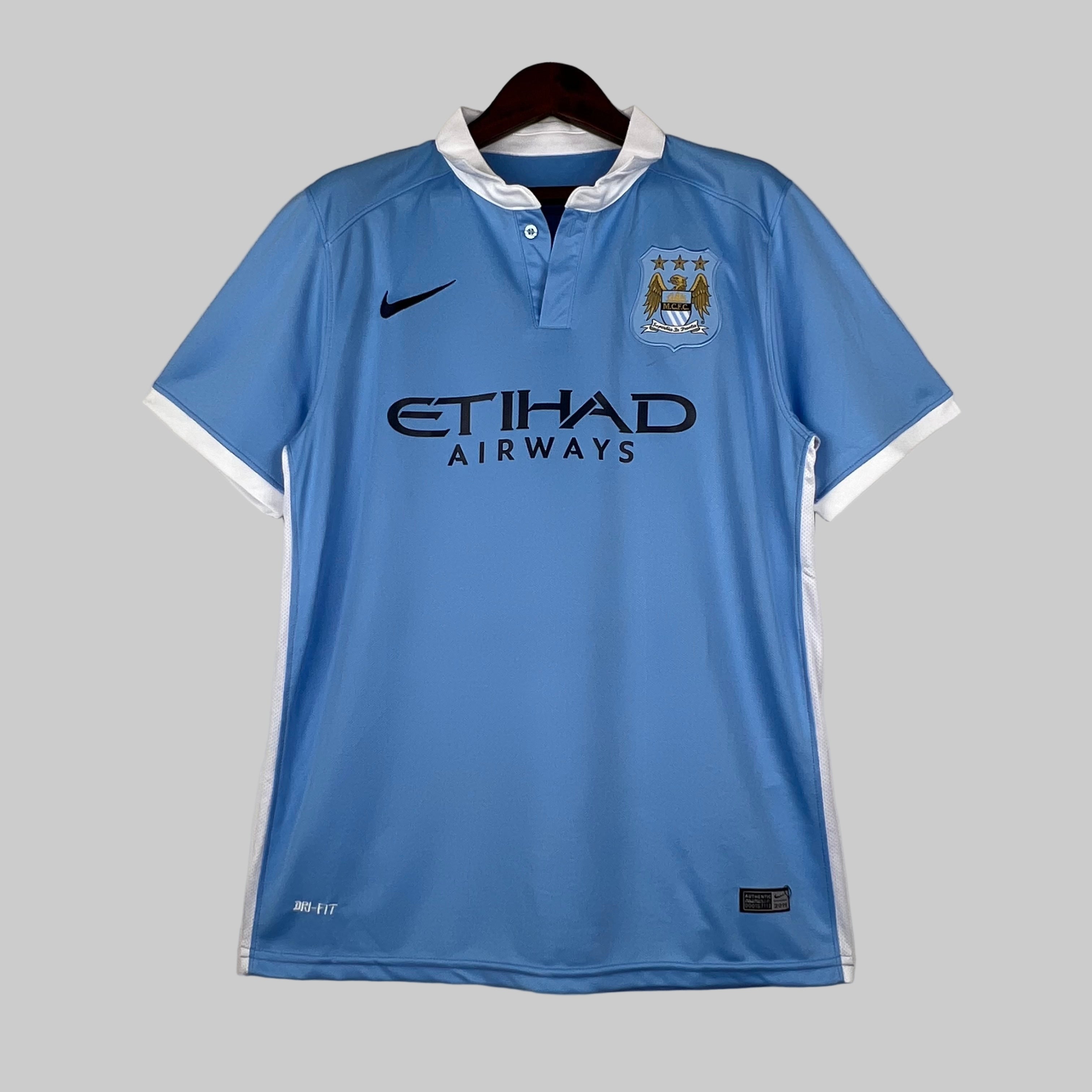 Manchester City retro home shirt 2015-16