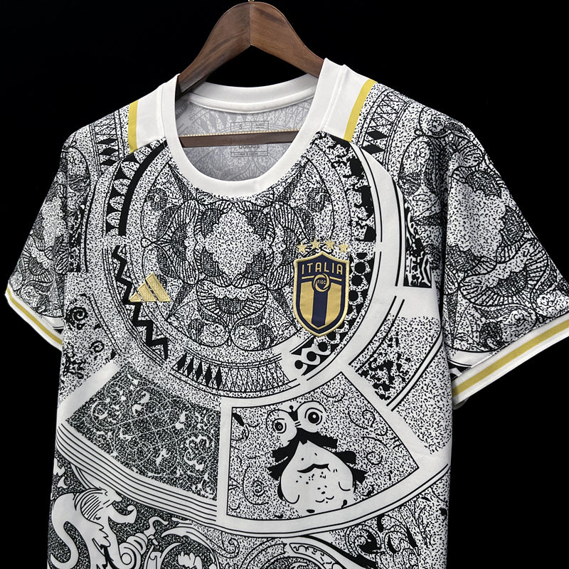 Italy Special Made Shirt 2023-24: White