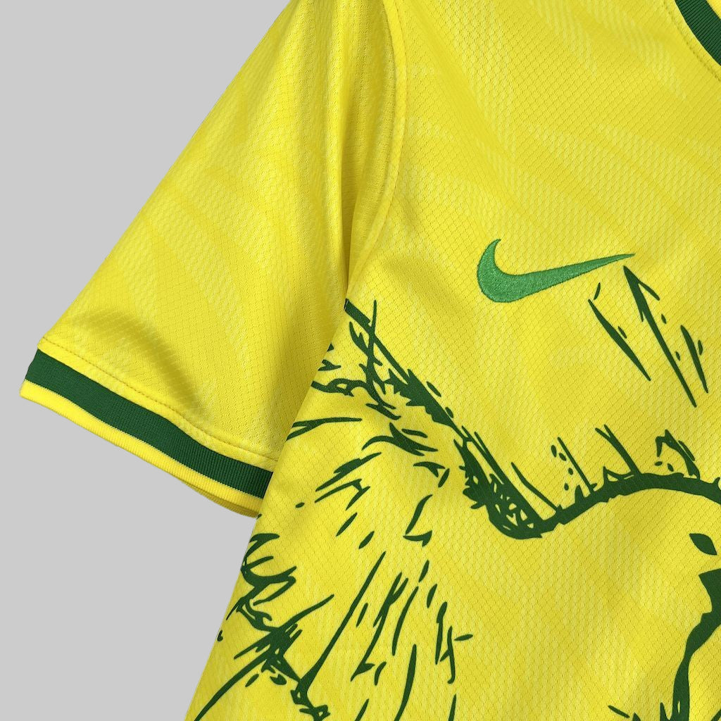 Brazil yellow pigeon shirt 2025-26
