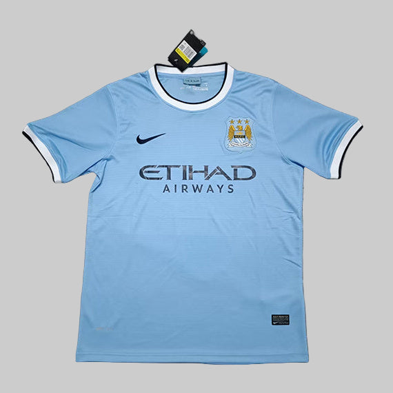Manchester City retro home shirt 2013-14