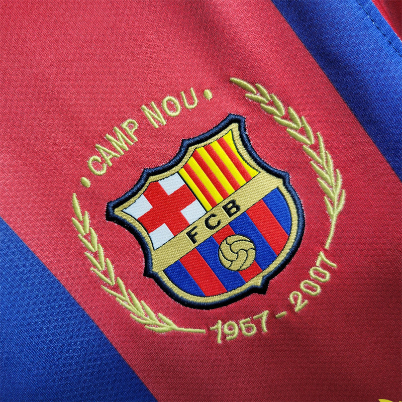 FC Barcelona retro home shirt 2007-08