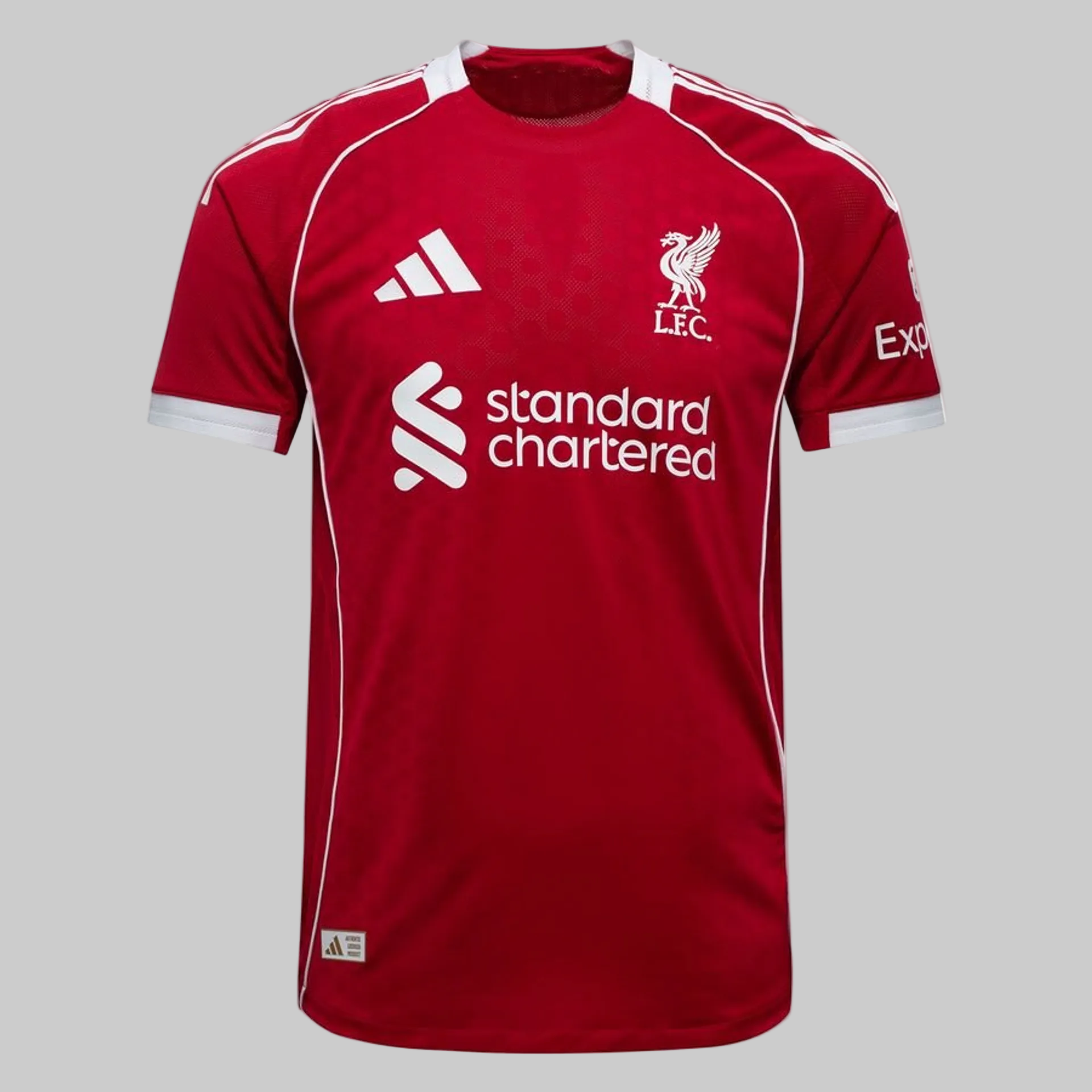 Liverpool home shirt 2025-26