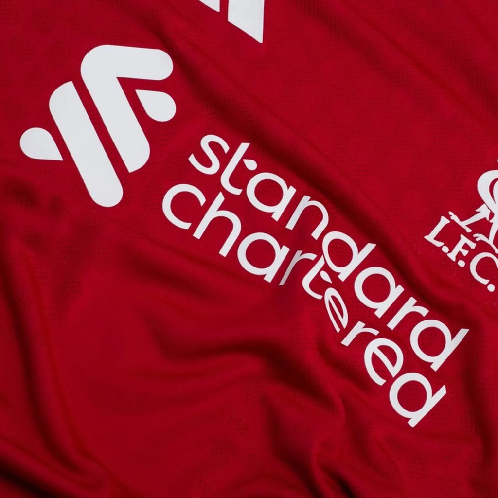 Liverpool home shirt 2025-26