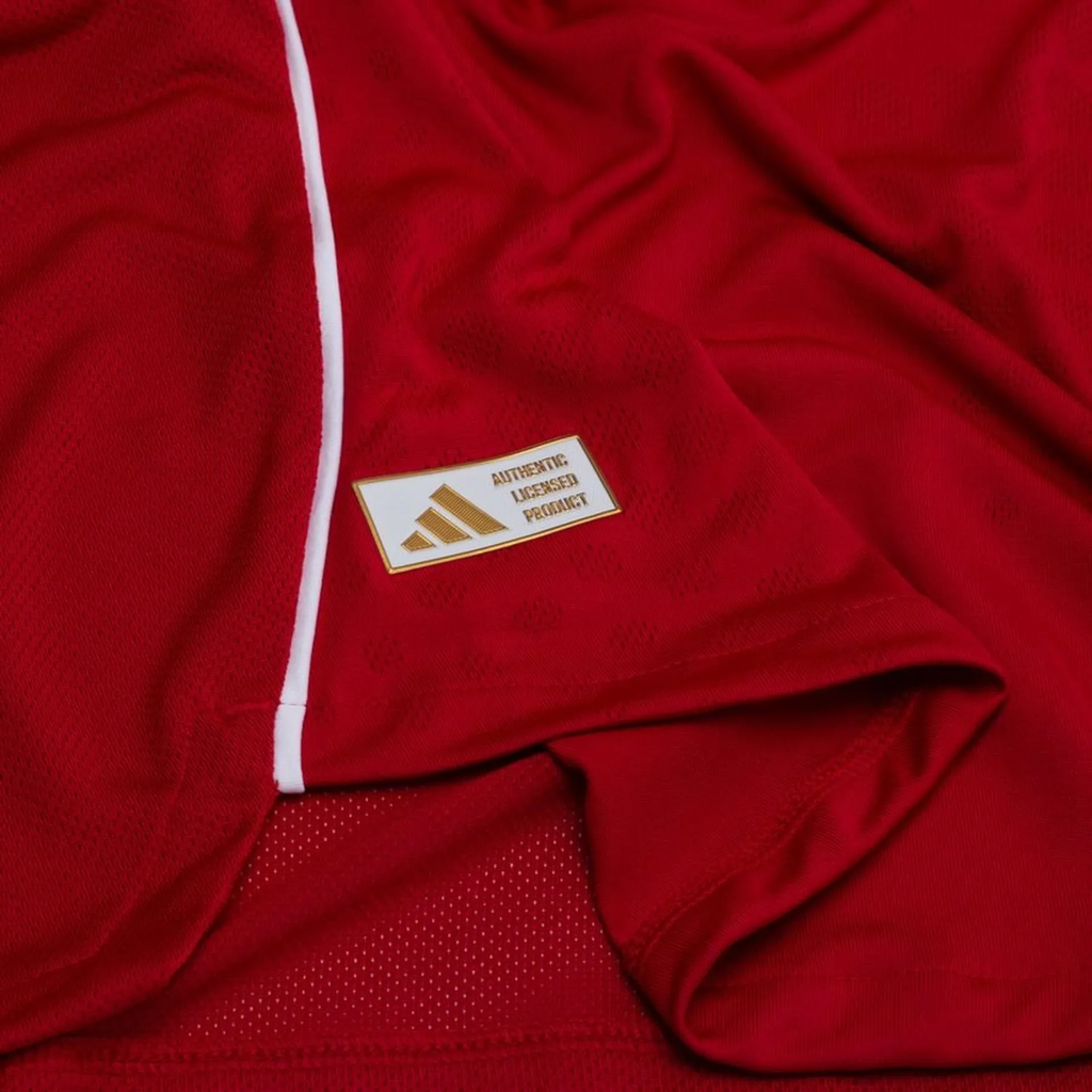Liverpool home shirt 2025-26
