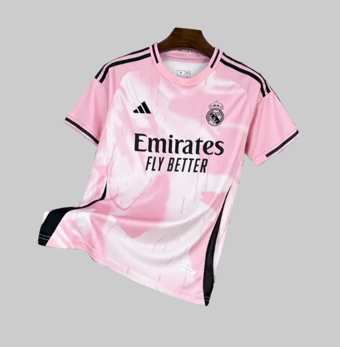Real Madrid pink shirt 2024-25
